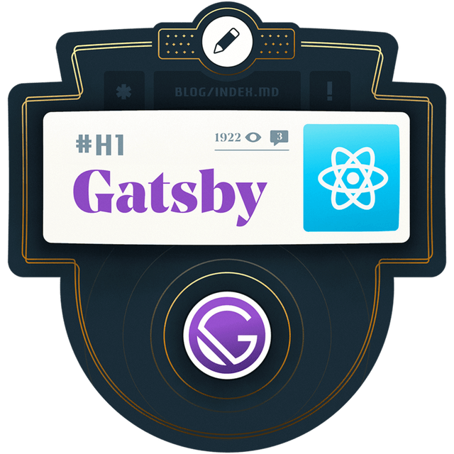 illustration for Build a Blog with React and Markdown using Gatsby